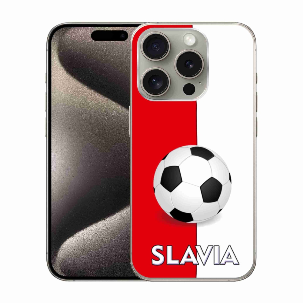 Zselés borítás mmCase iPhone 15 Pro készülékhez - futball 2