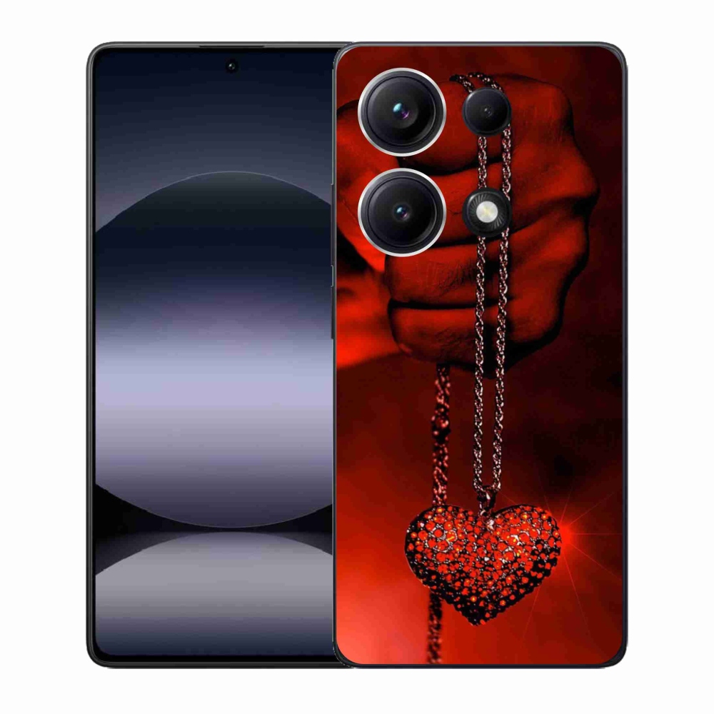 Gél borítás mmCase a Xiaomi Redmi Note 14S-hez - nyaklánc