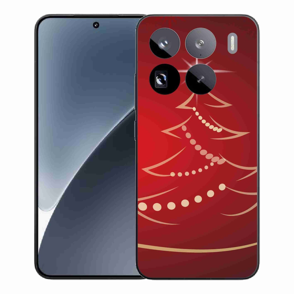 Gél borítás mmCase a Xiaomi 15 Pro számára - karácsonyfa karikatúra