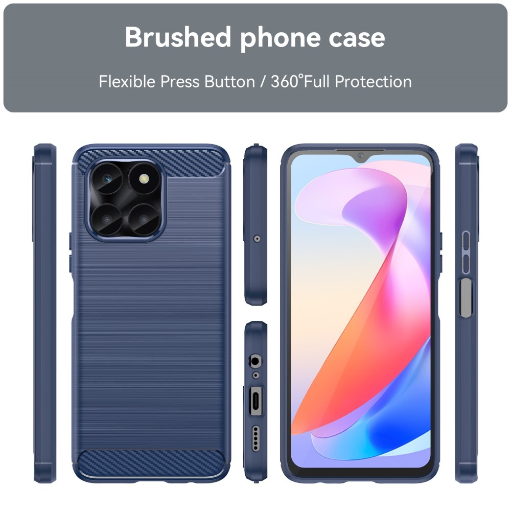 Szénálló zselés tok a Honor X6a készülékhez - kék