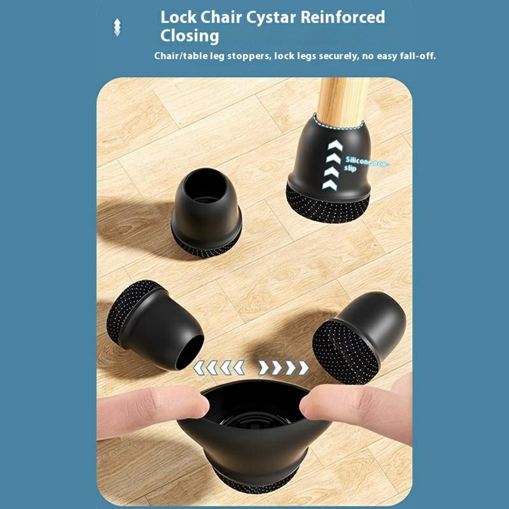 Szilikon védőkupakok bútorlábra 24 db