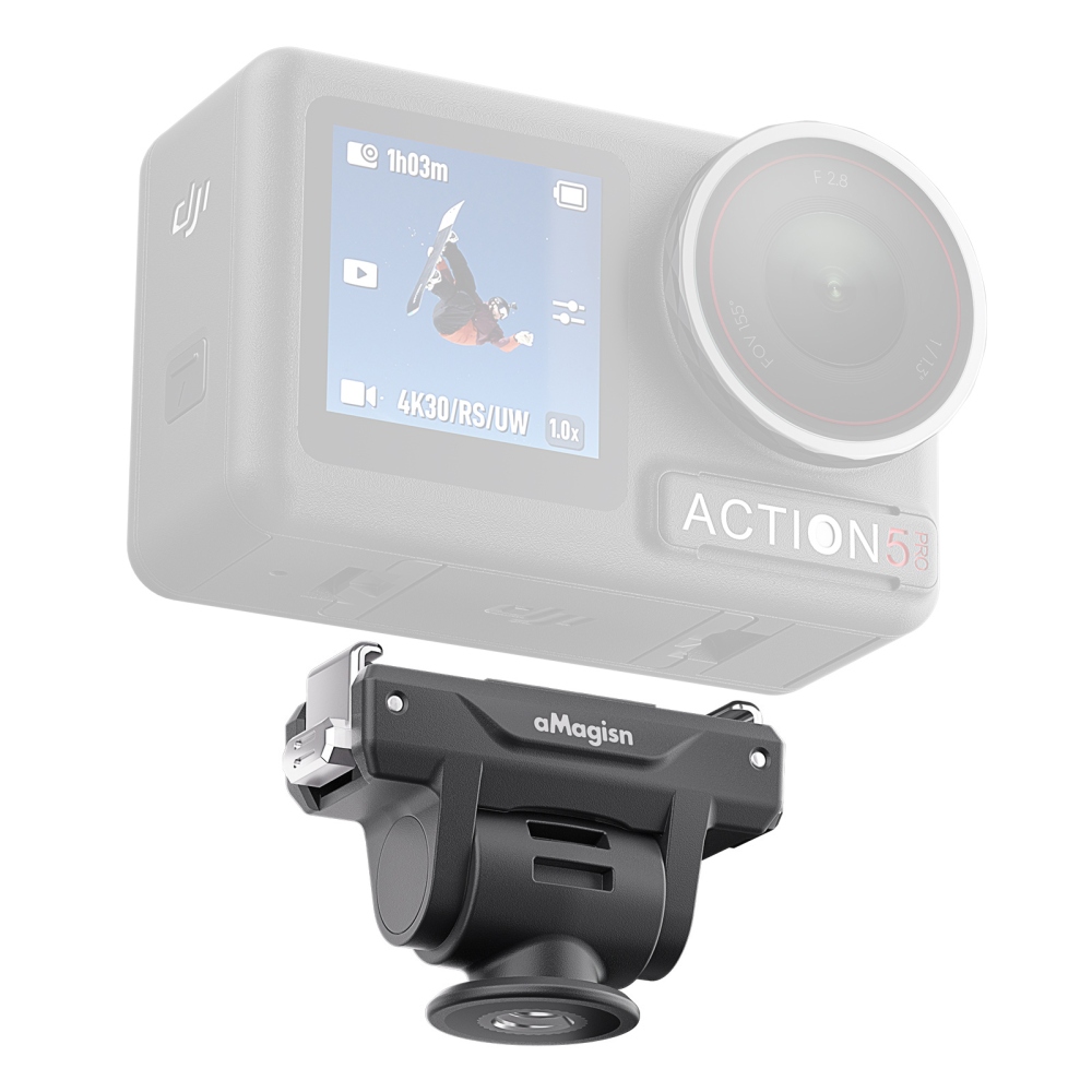 AMAGISN Kétoldalas, állítható gyorskioldó adapter DJI Osmo Action 6-hoz