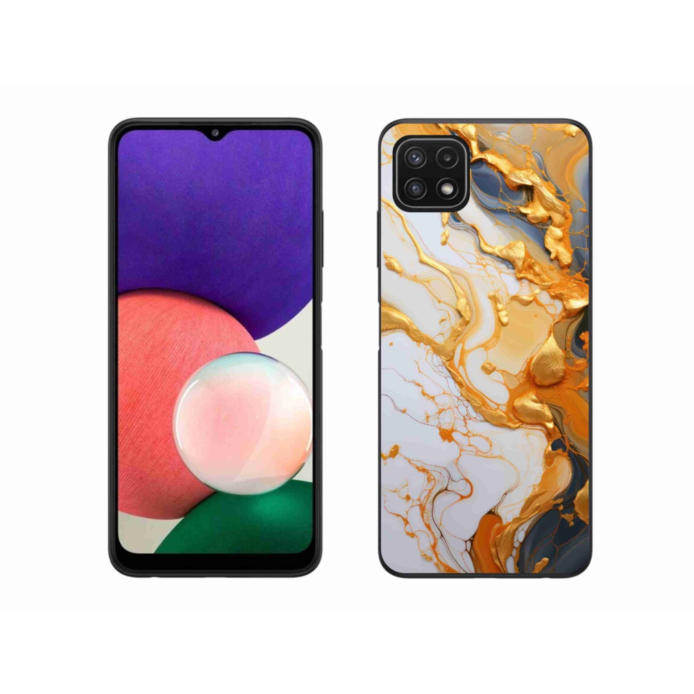 Gél borítás mmCase Samsung Galaxy A22 5G - absztrakt motívum 6