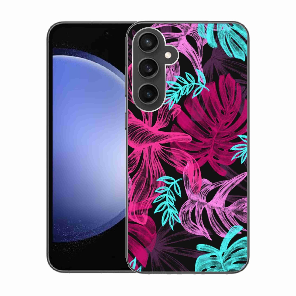 Zselés borítás mmCase Samsung Galaxy S23 FE - virágok 1