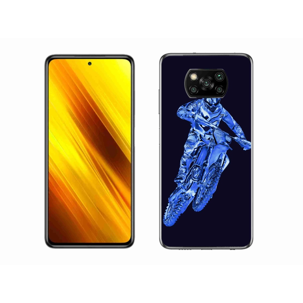 Gél borítás mmCase a Xiaomi Poco X3-hoz - motocross 1