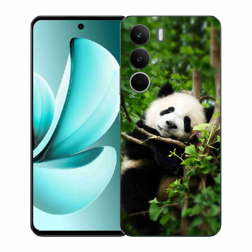 Gél borítás mmCase a Realme C71 készülékhez - panda