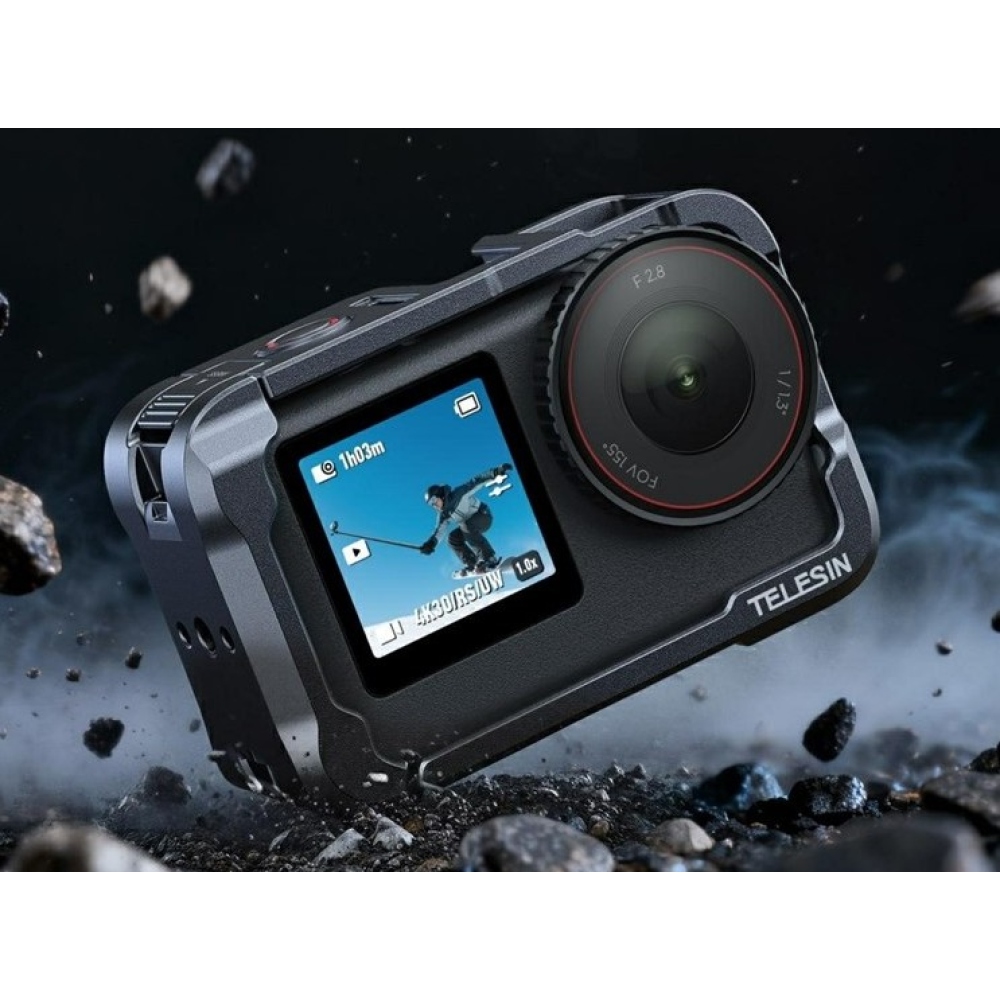 TELESIN alumínium védőkeret DJI Osmo Action 6 kamerához