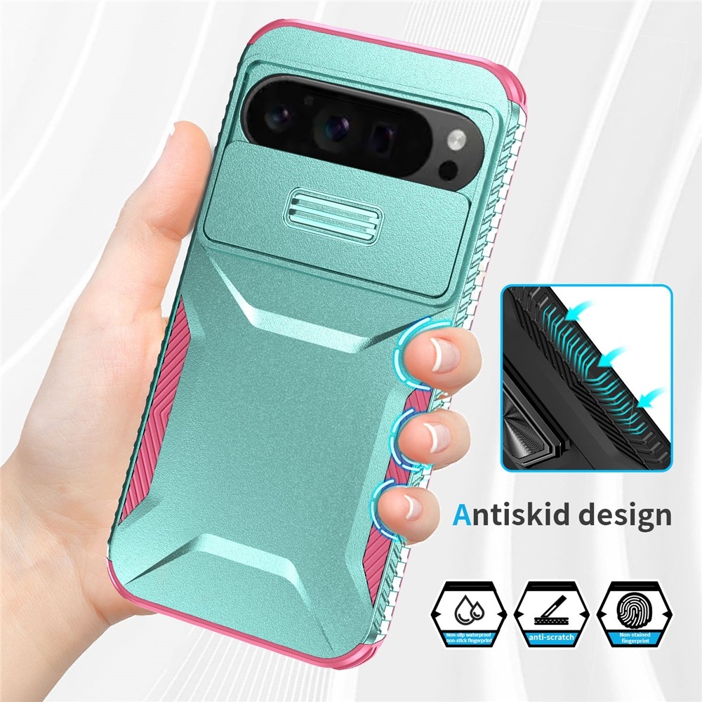 Fedél ellenálló borítás a Google Pixel 10 Pro XL-hez - teal/pink