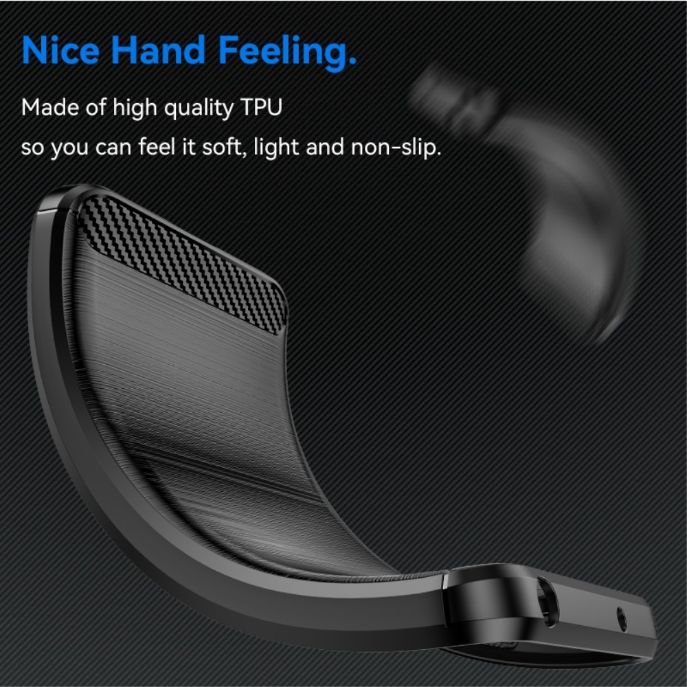 Szénálló zselés tok Samsung Galaxy S24 FE készülékhez - fekete