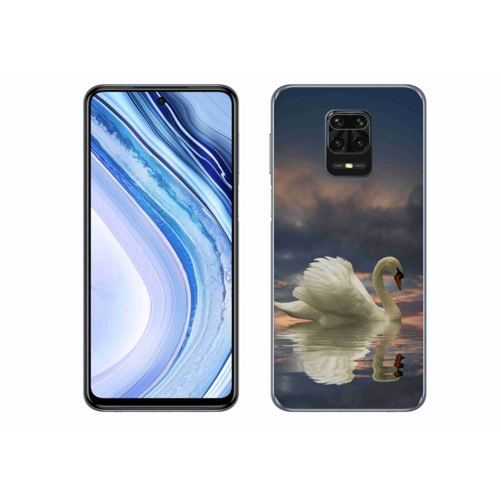Gél borítás mmCase a Xiaomi Redmi Note 9 Pro készülékhez - hattyú