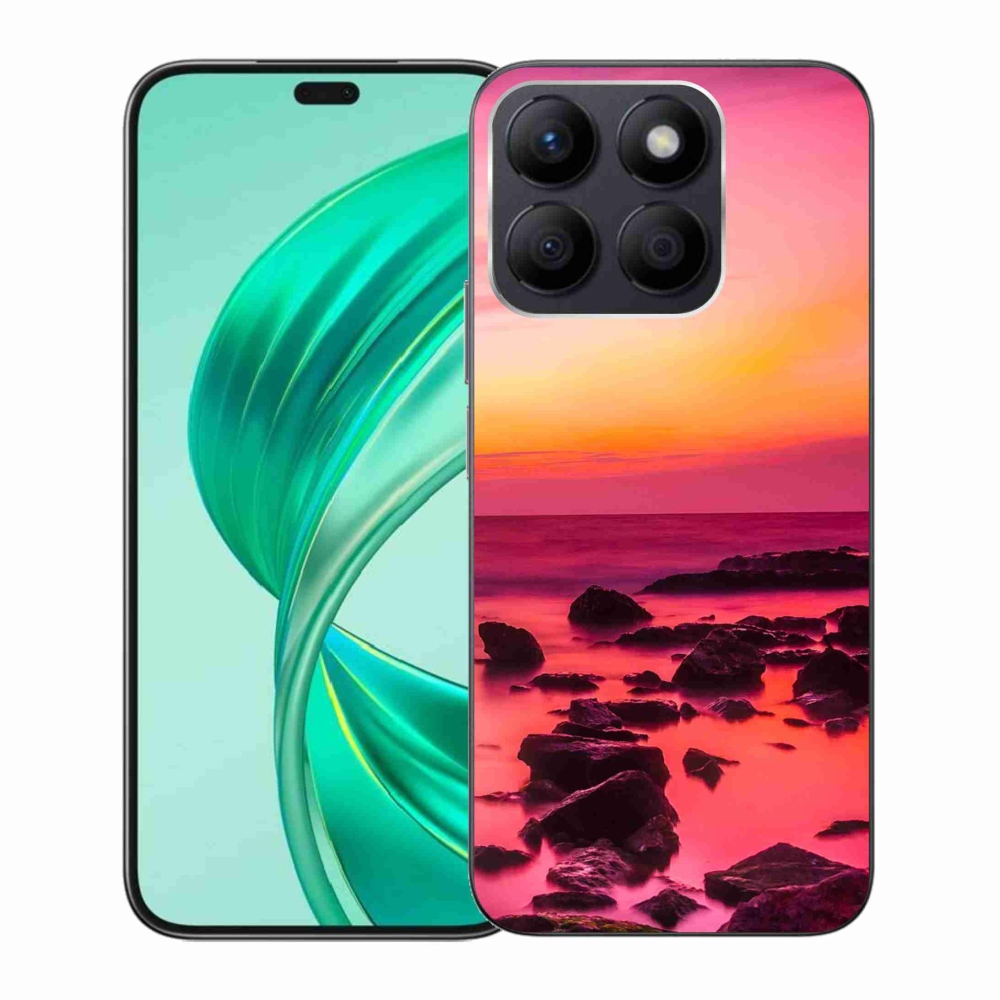 Zselés borítás mmCase a Honor X8b készülékhez - tenger és ragyogás