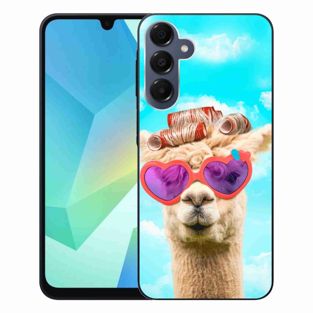 Zselés borítás mmCase Samsung Galaxy A16 4G/5G készülékhez - szemüveges láma