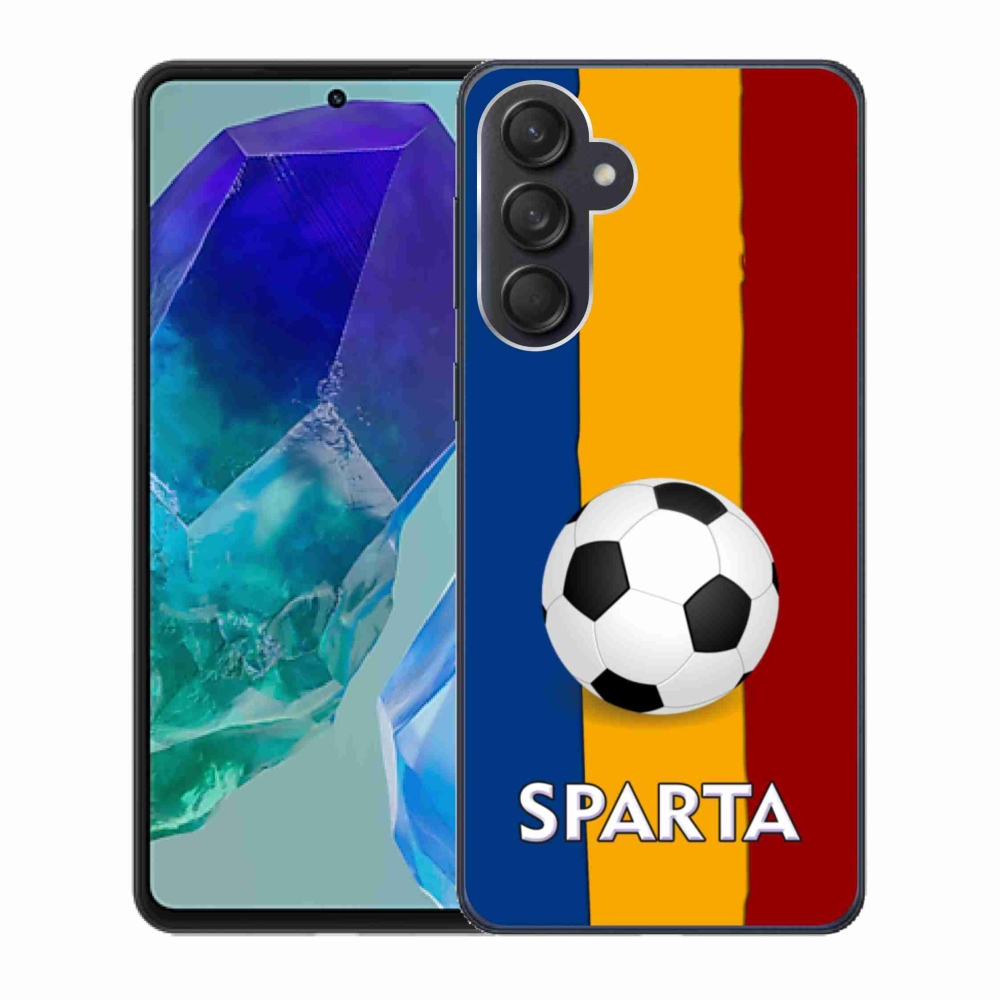 Gél védőburkolat mmCase Samsung Galaxy M55 5G - futball 1