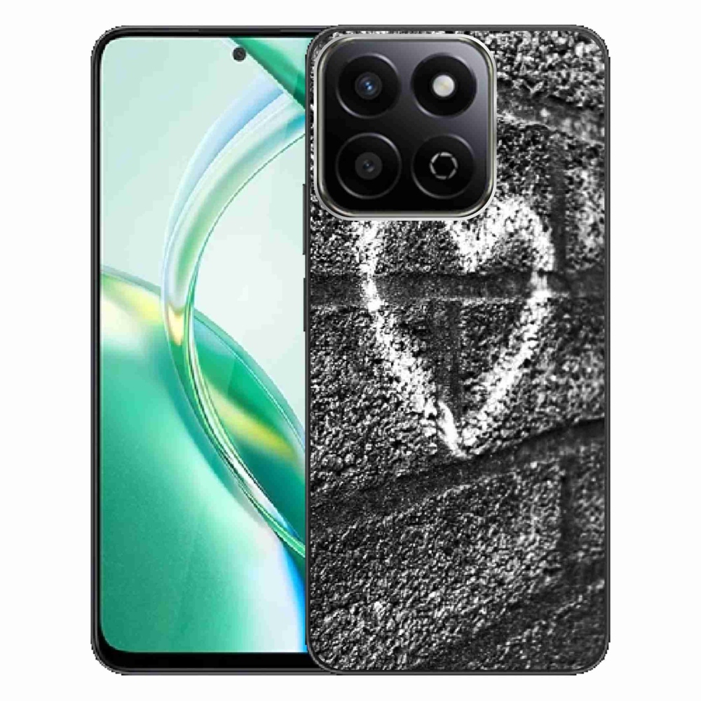 Zselés borítás mmCase a Honor 200 Smart 5G készülékhez - szív a falon