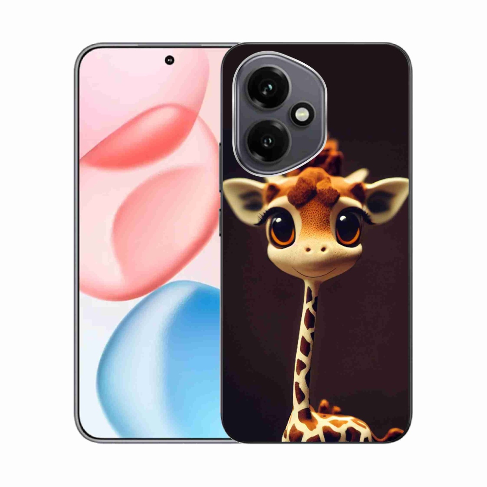 Zselés borítás mmCase a Honor 400-hoz - kis zsiráf