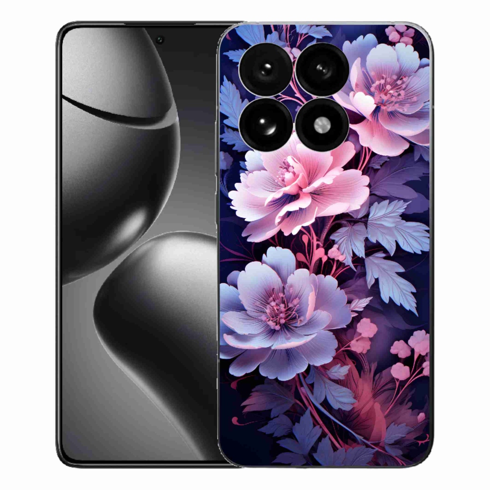 Gél borítás mmCase a Xiaomi 15T számára - virágok 11