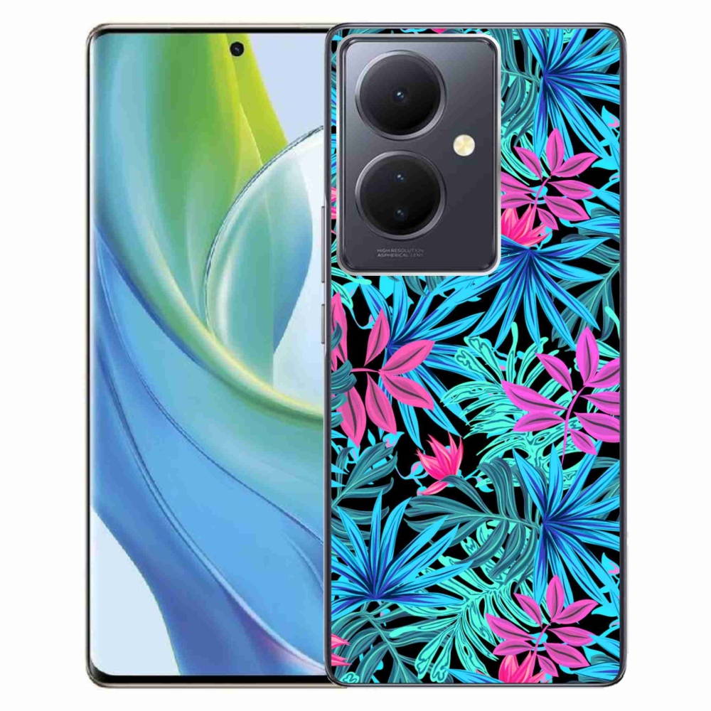 Gél borító mmCase a Vivo V29 Lite 5G készülékhez - virágok 3