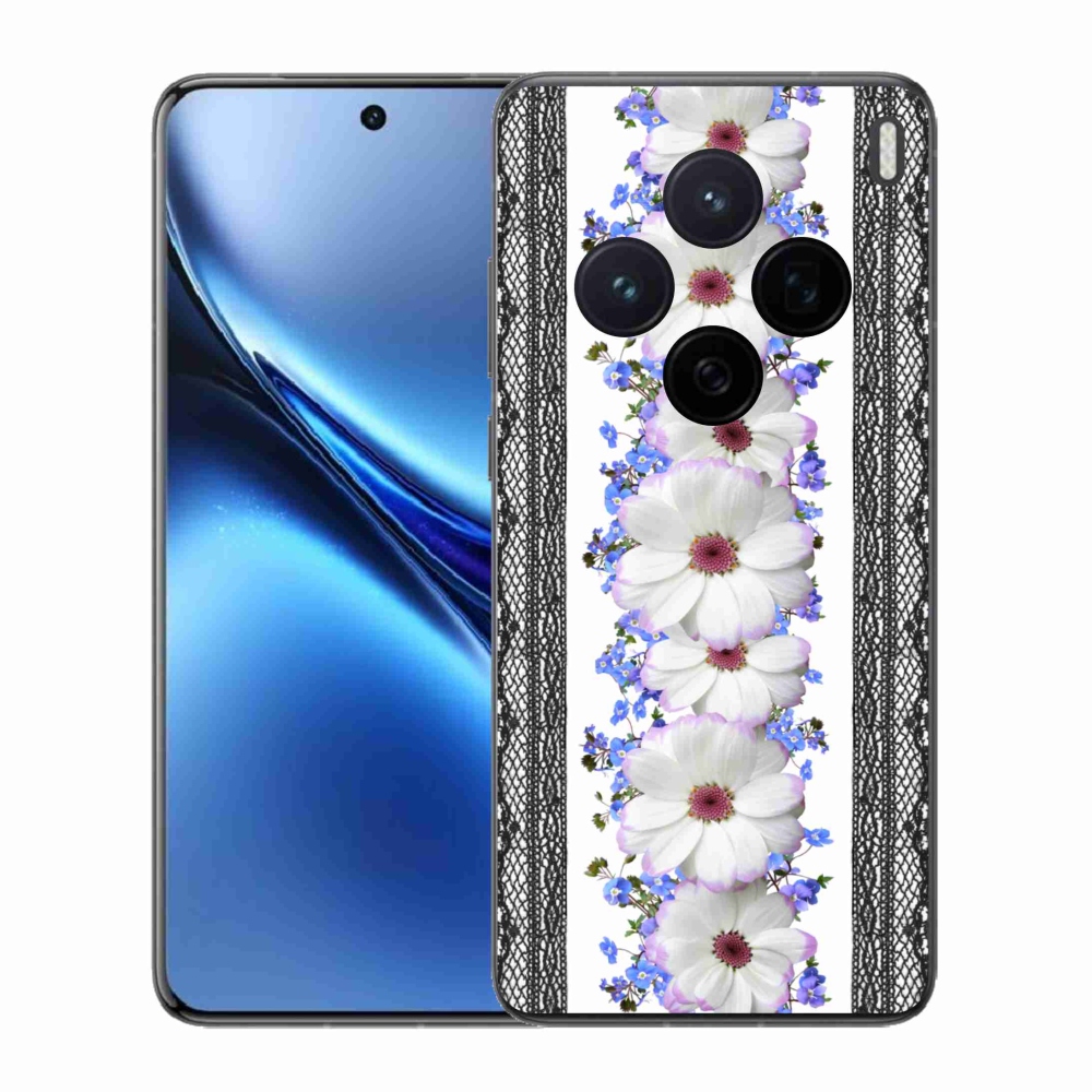 Zselés borítás mmCase a Vivo X200 5G-hez - virág 8