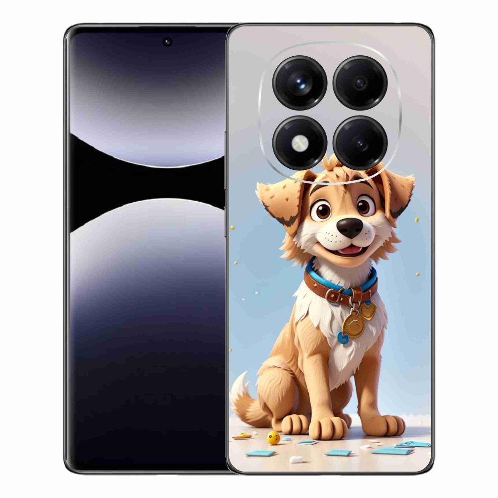 Gél borítás mmCase a Xiaomi Redmi Note 14 Pro számára - rajzfilm kölyökkutya