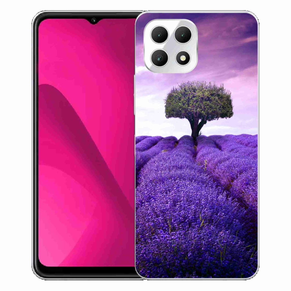 Zselés borítás mmCase a T-Mobile T Phone 2 készülékhez - levendula rét