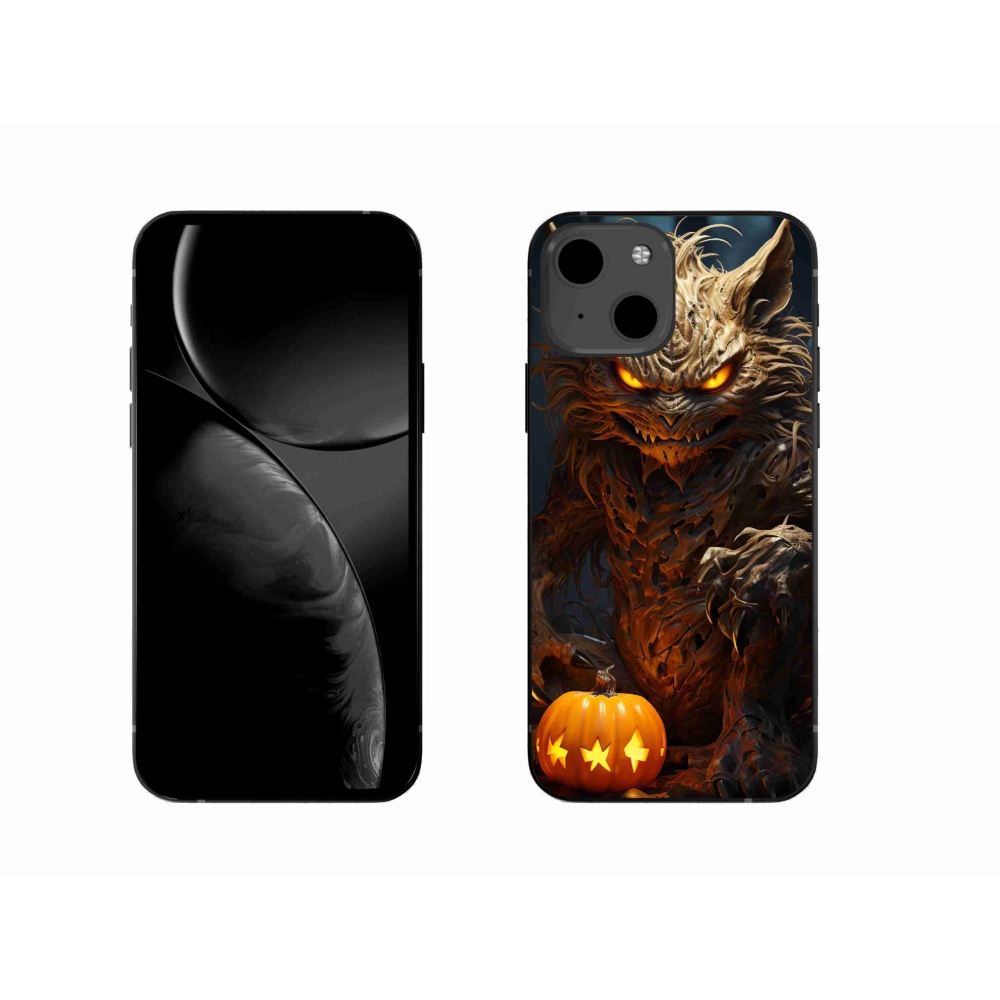 Gél borítás mmCase iPhone 13 készülékhez - Halloween szörnyeteg