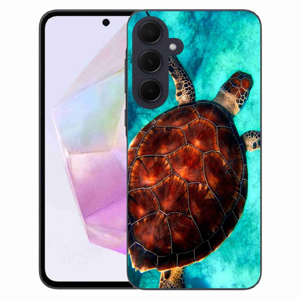 Zselés borítás mmCase Samsung Galaxy A35 5G - teknősbéka