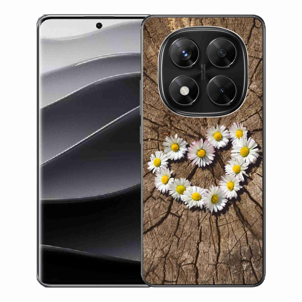 Gél borítás mmCase a Xiaomi Redmi Note 14 Pro 5G/Poco X7 5G számára - Százszorszép szív