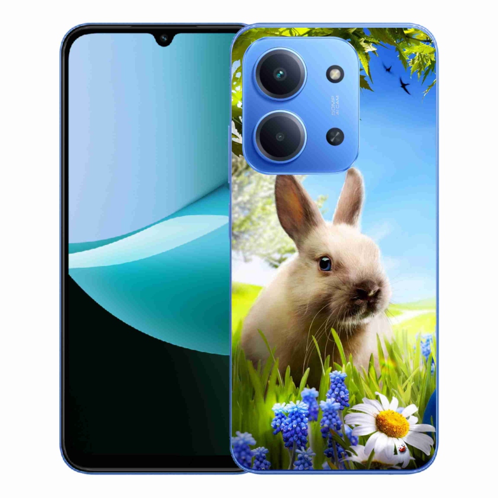 Gél borítás mmCase a Xiaomi Redmi 15C 4G/5G (173mm) - nyuszi