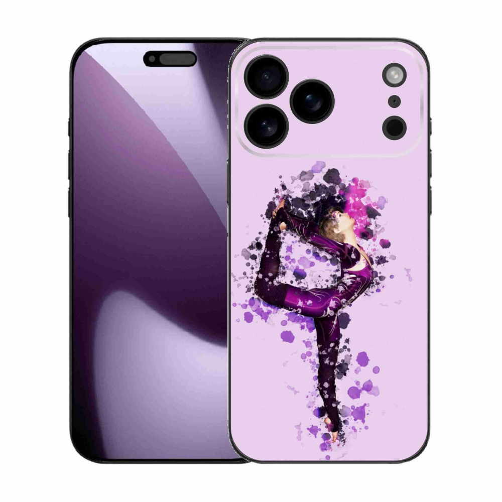 Zselés borítás mmCase iPhone 17 Pro Max készülékhez - balerina