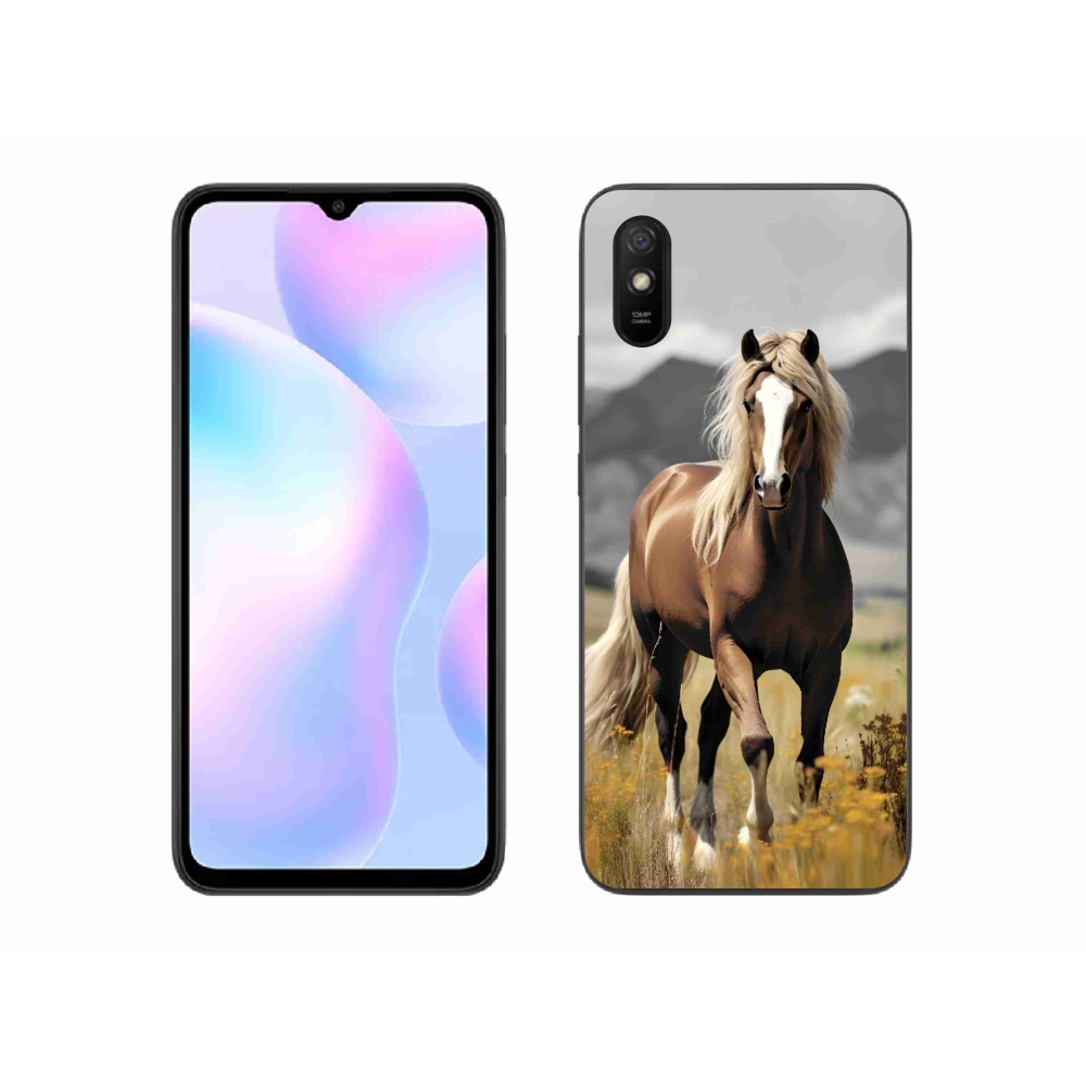 Gél borítás mmCase a Xiaomi Redmi 9AT-hoz - barna ló 1