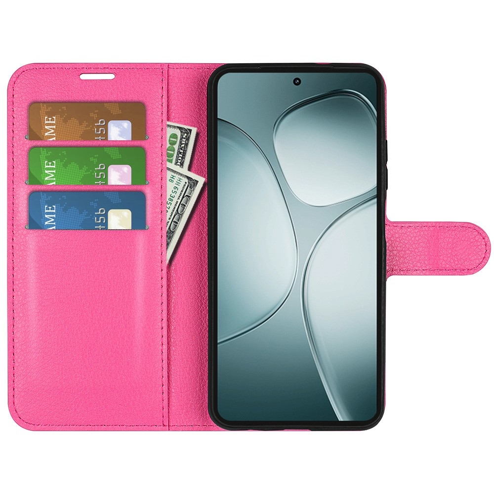 Litchi könyv tok a Xiaomi 14T-hez - rózsa