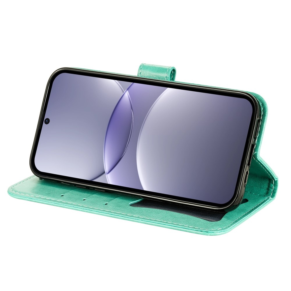Mandala könyvtáska Huawei Nova 13 5G - teal - teal