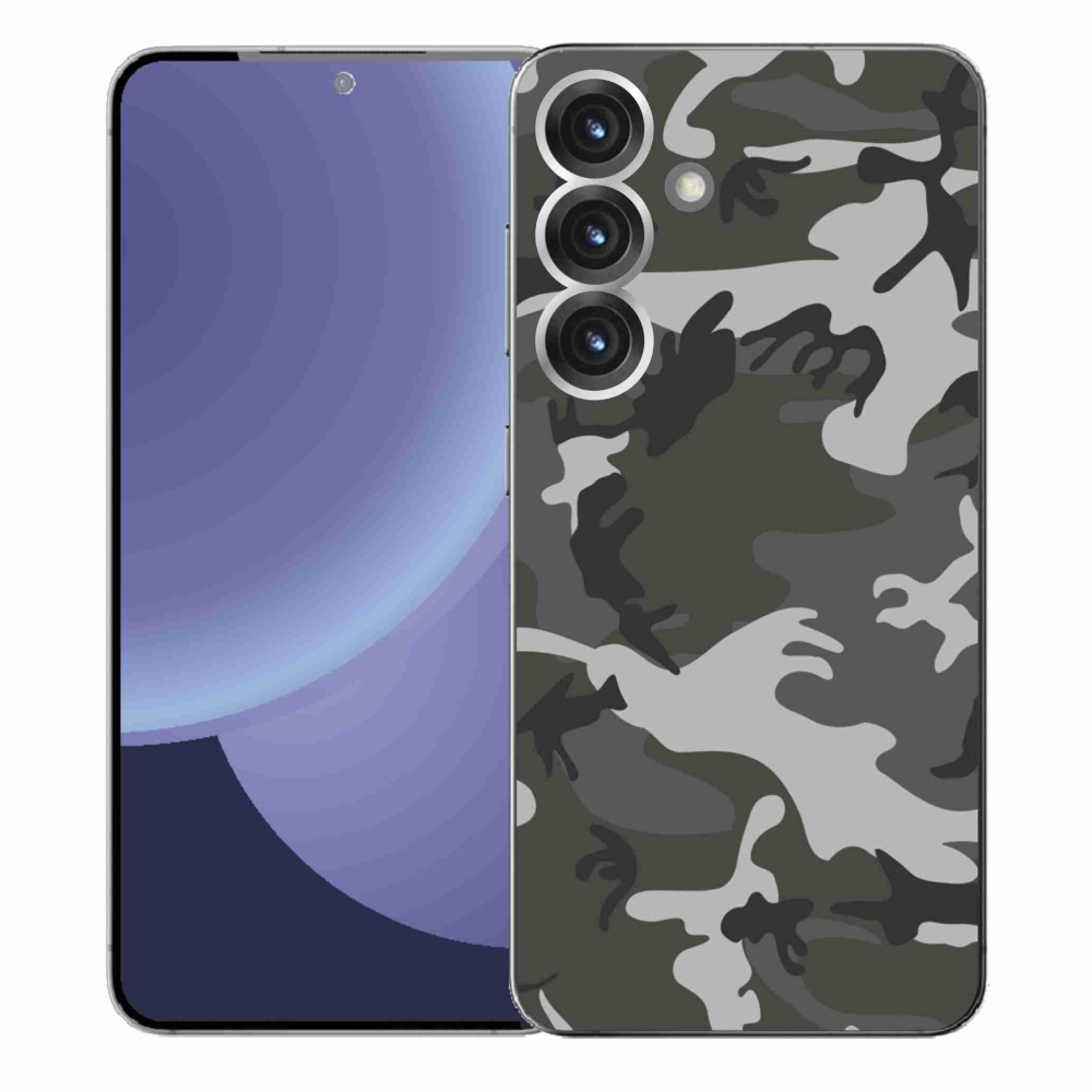 Zselés borítás mmCase Samsung Galaxy S25+ készülékhez - terepszínű mintázat