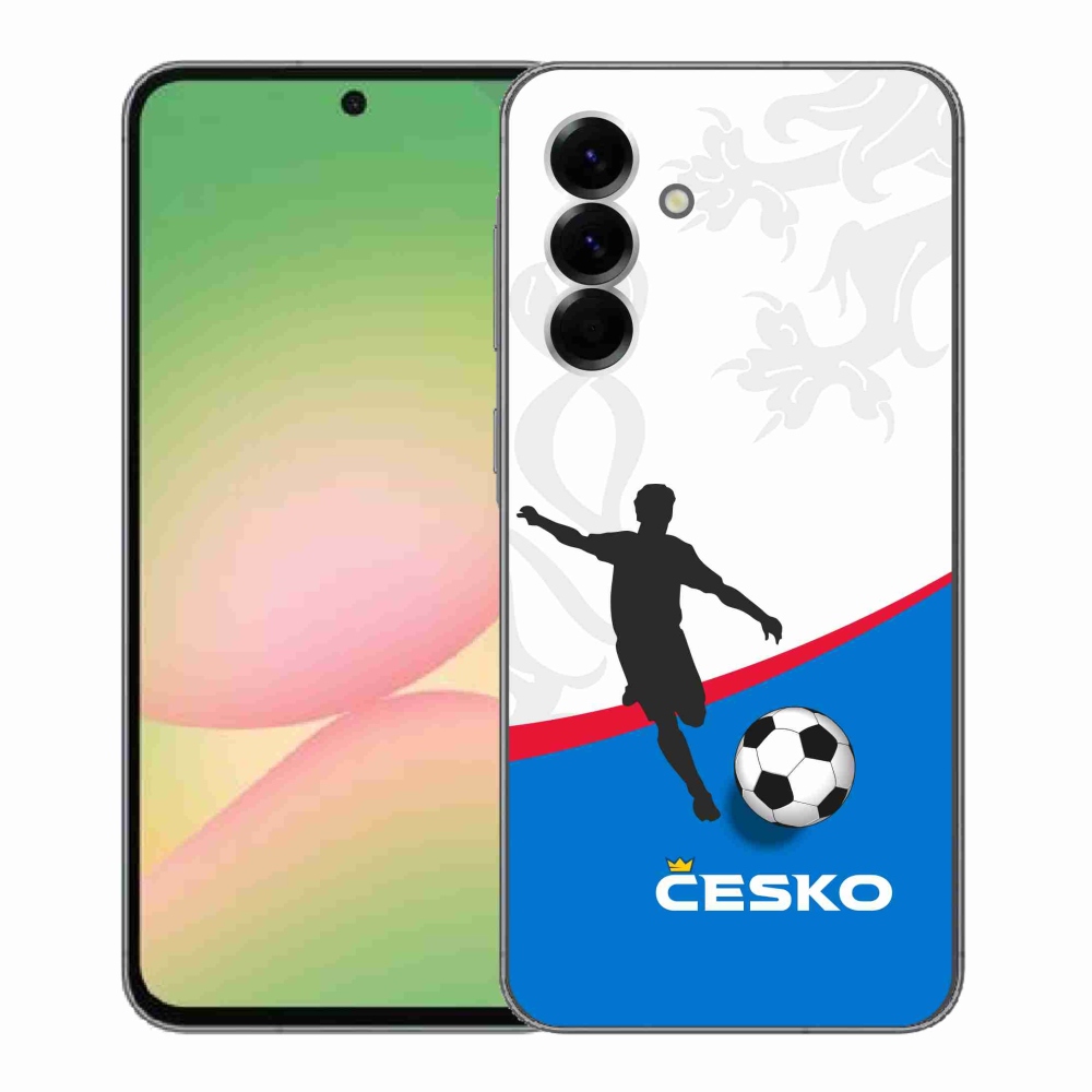 Gél védőhuzat mmCase Samsung Galaxy A56 5G - foci Csehország 1