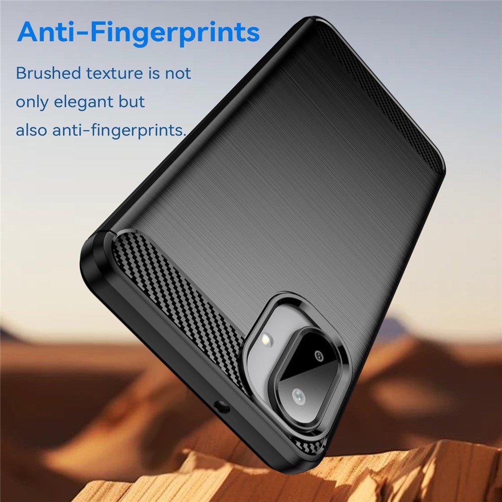 Szénálló zselés tok Samsung Galaxy A07 4G készülékhez - fekete