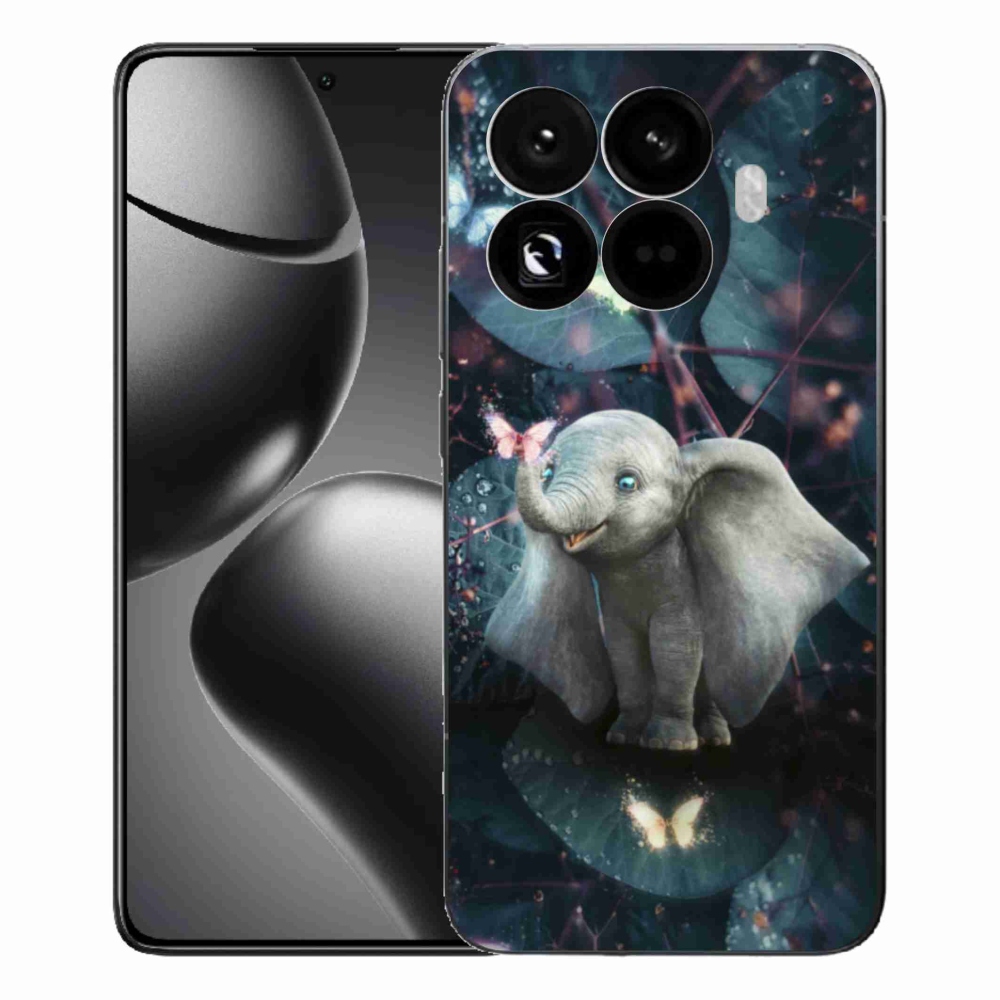 Gél borítás mmCase a Xiaomi 15T Pro számára - aranyos elefánt