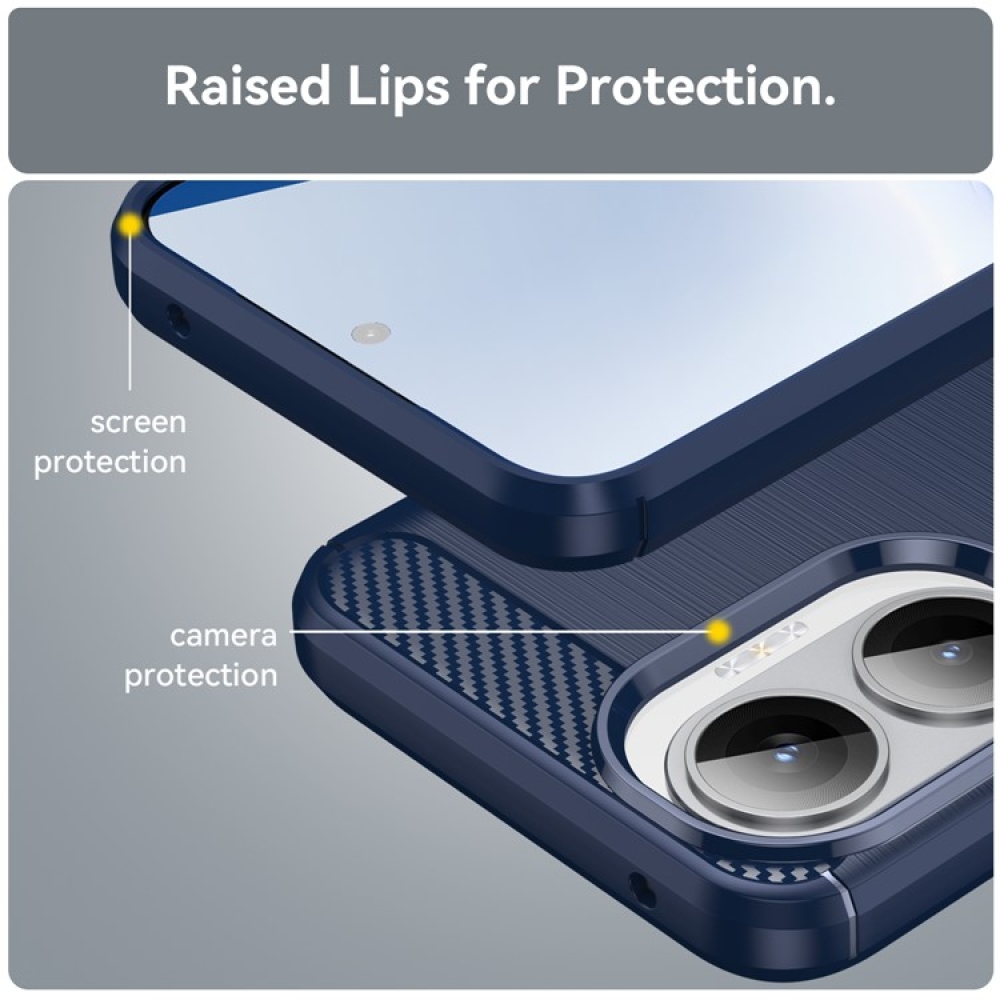 Szénálló zselés tok Xiaomi Poco F7 5G - kék