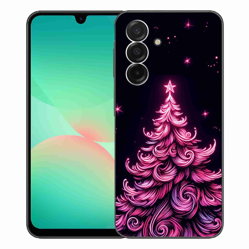 Gél borítás mmCase Samsung Galaxy A26 5G - neon karácsonyfa 2