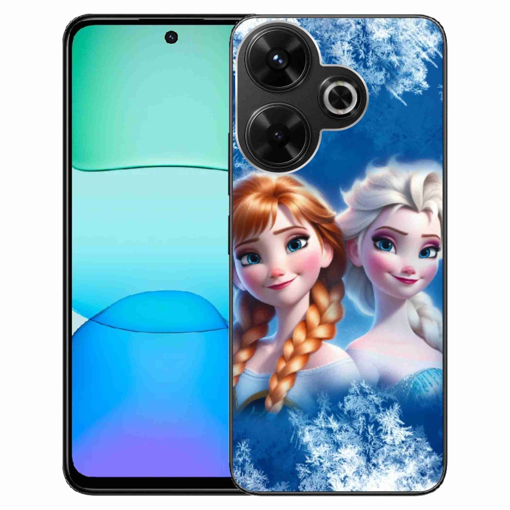 Gél borítás mmCase a Xiaomi Redmi 13 4G/Poco M6 4G - Ice Kingdom 2 számára