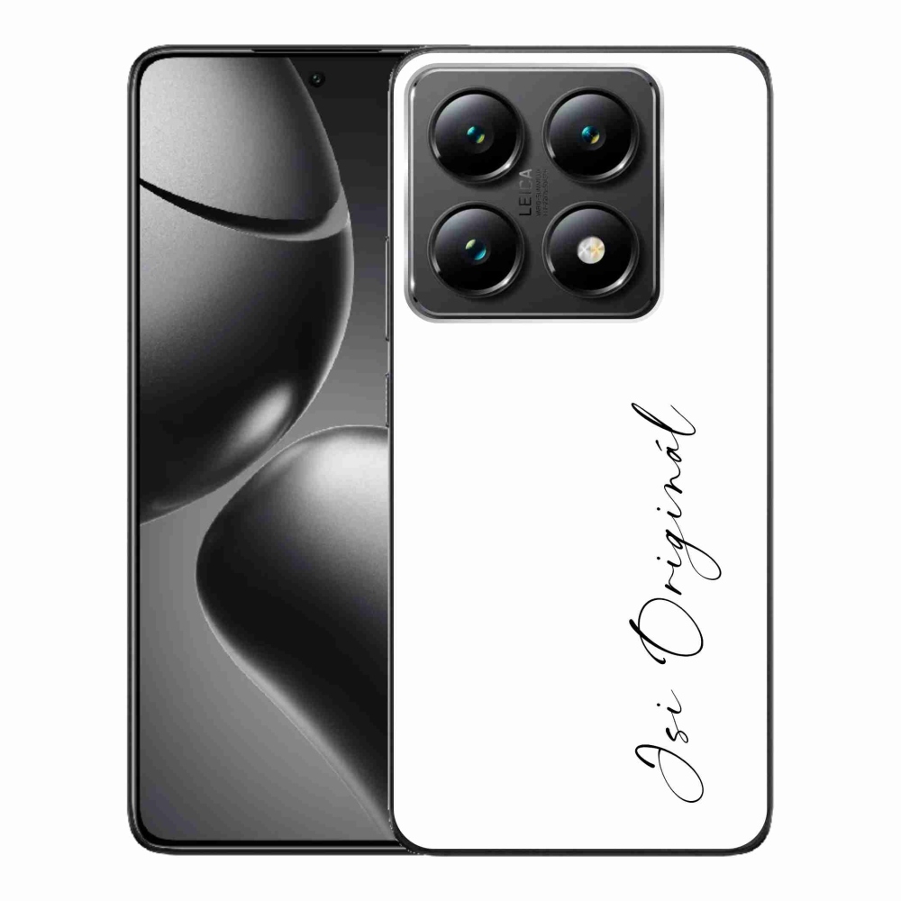 Gél borító mmCase a Xiaomi 14T Pro - te vagy az eredeti fehér háttérrel