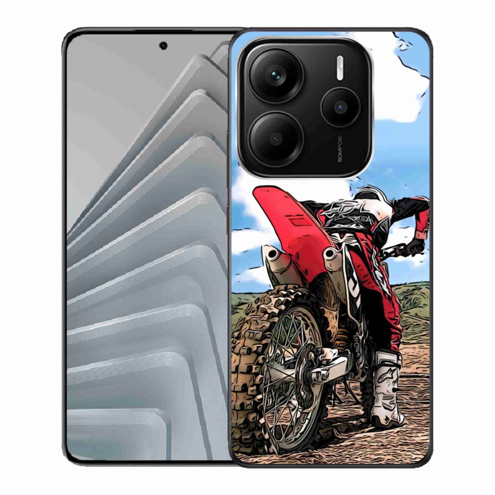 Gél borítás mmCase a Xiaomi Redmi Note 14 5G-hez - moto