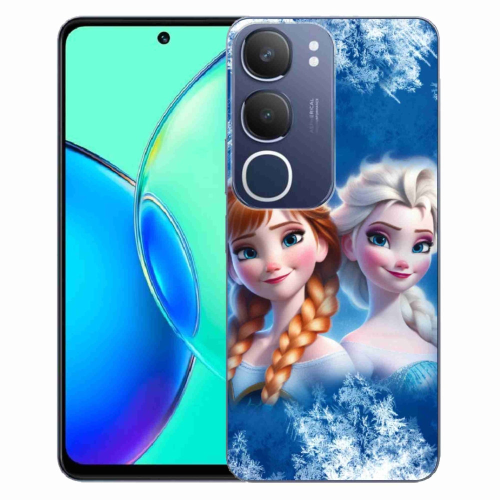 Gél borítás mmCase a Vivo Y19s készülékhez - Ice Kingdom 2