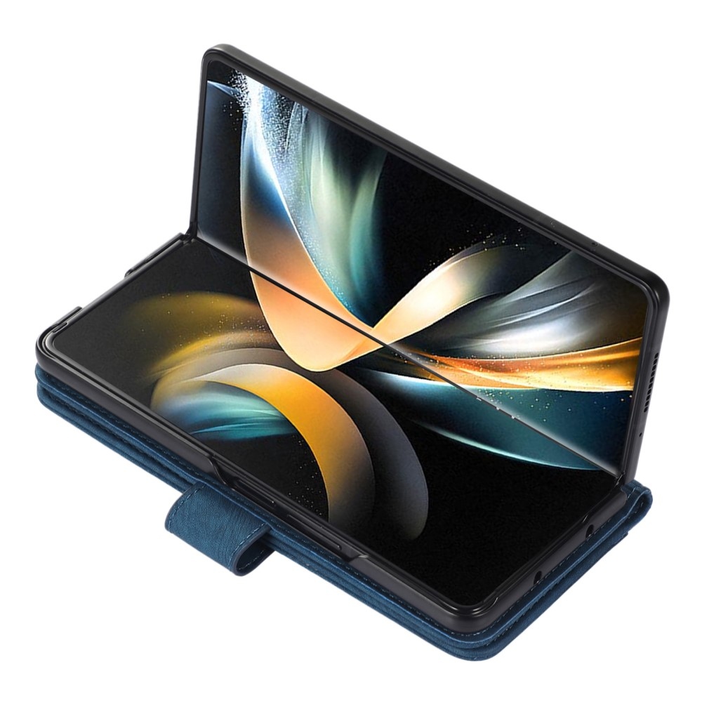 Tárcás könyv tok Samsung Galaxy Z Fold5 5G - kék