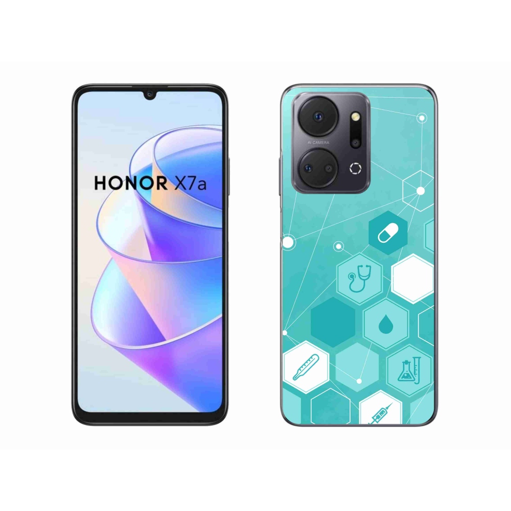 Zselés borítás mmCase a Honor X7a számára - egészség 3