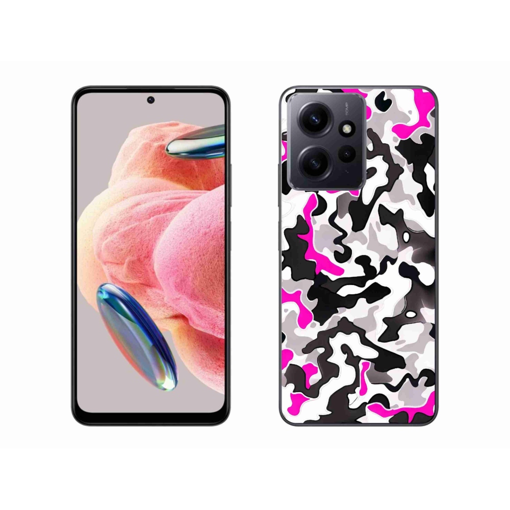 Zselés borítás mmCase a Xiaomi Redmi Note 12 4G-hez - álcázó minta 5