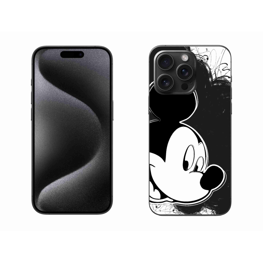 Zselés borítás mmCase iPhone 15 Pro Max készülékhez - mickey egér 1