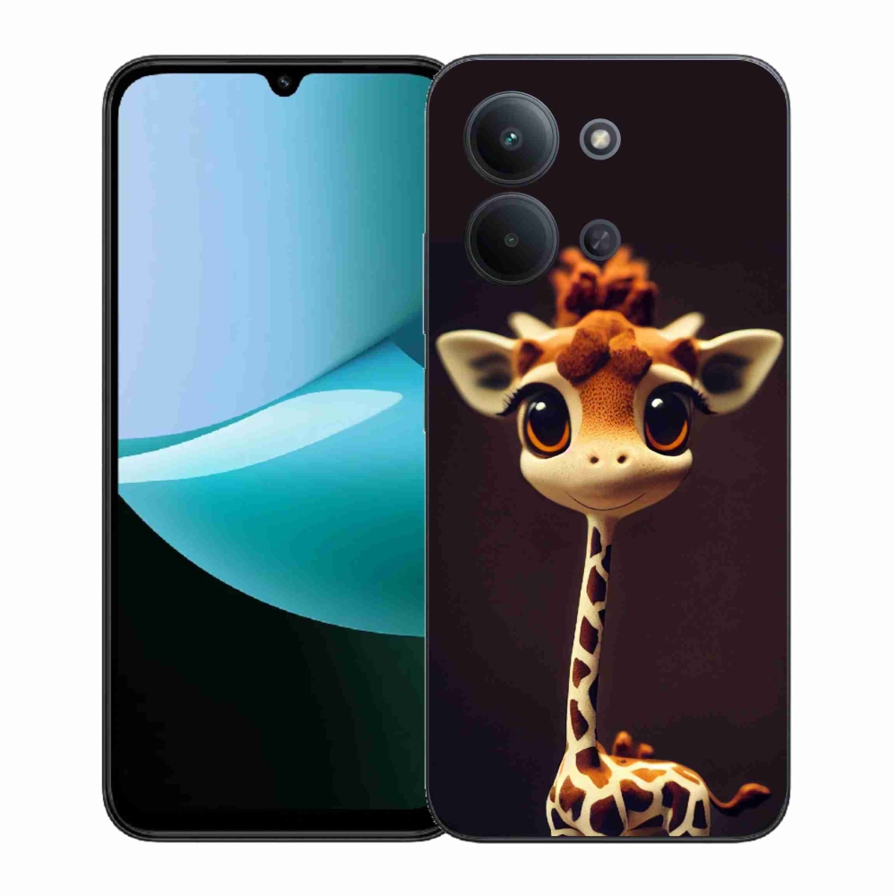 Gél borítás mmCase a Xiaomi Redmi 15C 4G (171mm)/Poco C85 4G (171mm) - kis zsiráfhoz