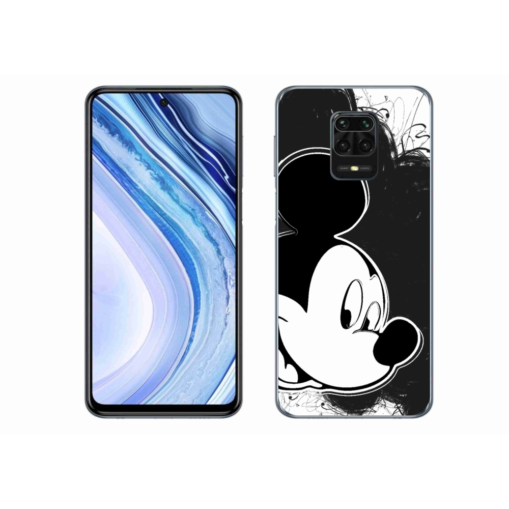 Gél borítás mmCase a Xiaomi Redmi Note 9 Pro-hoz - mickey egér 1