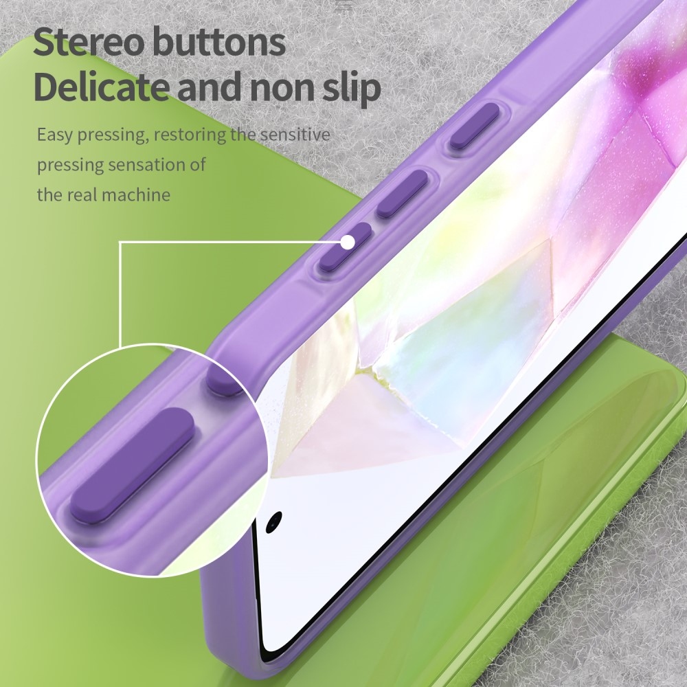 Candys matt zselés tok Samsung Galaxy A36 5G/A56 5G - lila