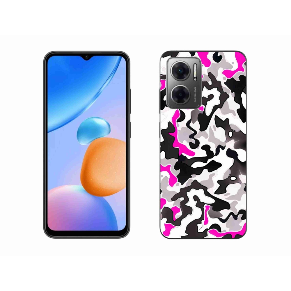 Gél borítás mmCase a Xiaomi Redmi 10 5G-hez - álcázó minta 5